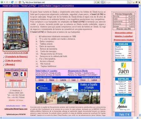 Hoteles de Jaen - Hotel La Paz