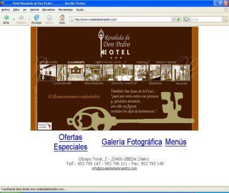 Hoteles de Jaen - Hotel Rosaleda Don Pedro